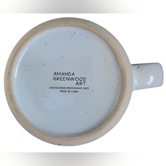 Amanda Greenwood Large Designer Inspired Mug, New. - Picture 2 of 3